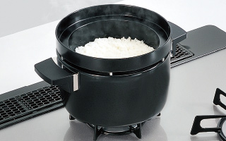 [new] ガス炊飯器“直火匠”で培った炊飯制御旨みを引き出すごはん (もちもち) モード