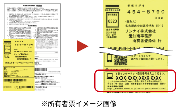 所有者票イメージ