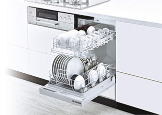 写真：食器洗い乾燥機