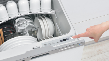 食器洗い乾燥機 洗剤洗浄タイプ：スライドオープン（深型） RSW 