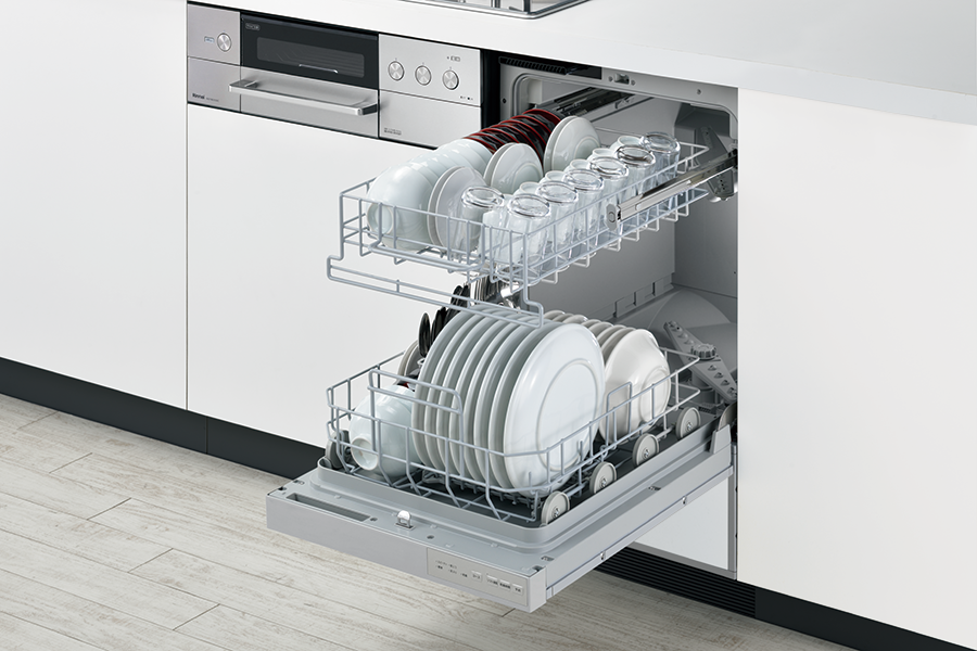 ZWPP45R21ADK-E クリナップ プルオープン食器洗い乾燥機 食器洗い乾燥機 コンパクトタイプ パネルタイプ ブラック - 2