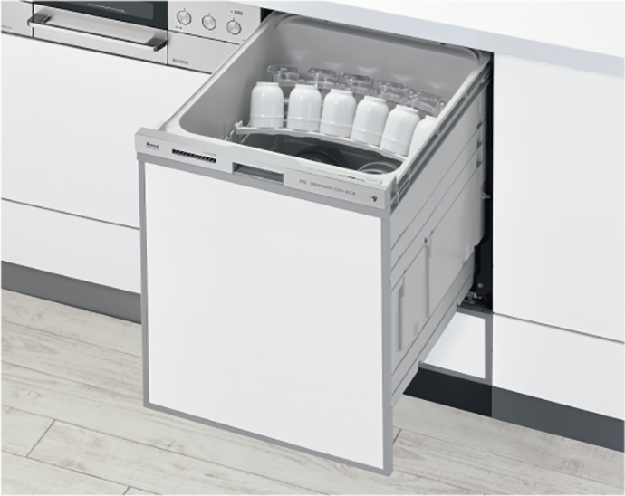 売上実績NO.1 食器洗い乾燥機 三菱電機製 永大産業 JS-EW-45L1SM 除菌洗浄 除菌乾燥タイプ 静音設計