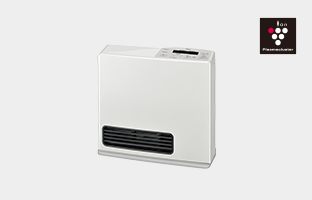 暖房しながらお部屋の空気を浄化、プラズマクラスター技術搭載のガス 