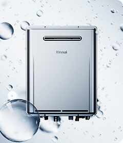 リンナイ/Rinnai ウルトラファインバブル給湯器 ガス給湯暖房用熱源機 シャイニーシルバー 24号 フルオート 屋外壁掛型  RVD-UE2405AW2-1/LP 業界初！給湯器から家中にウルトラファインバブル 水まわりの掃除負担